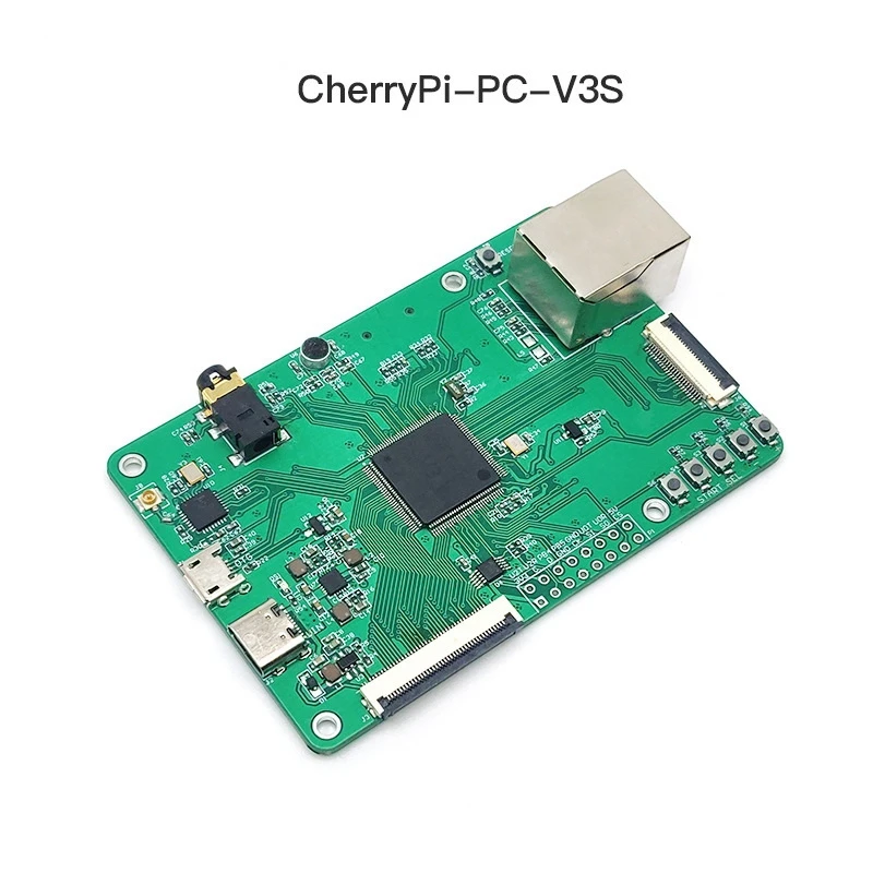 

Cherry Pi Allwinner V3S LINUX + QT ARM Cortex A7 Процессор с несколькими интерфейсами Плата разработки с открытым исходным кодом Встроенный Opencv