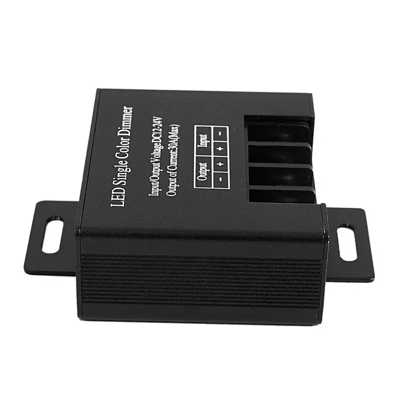 2X 30A Single Channel LED Dimmer Controller With 3 Key Wireless Rf Remote Control For Single Color 5050 LED Striplight-B51B
