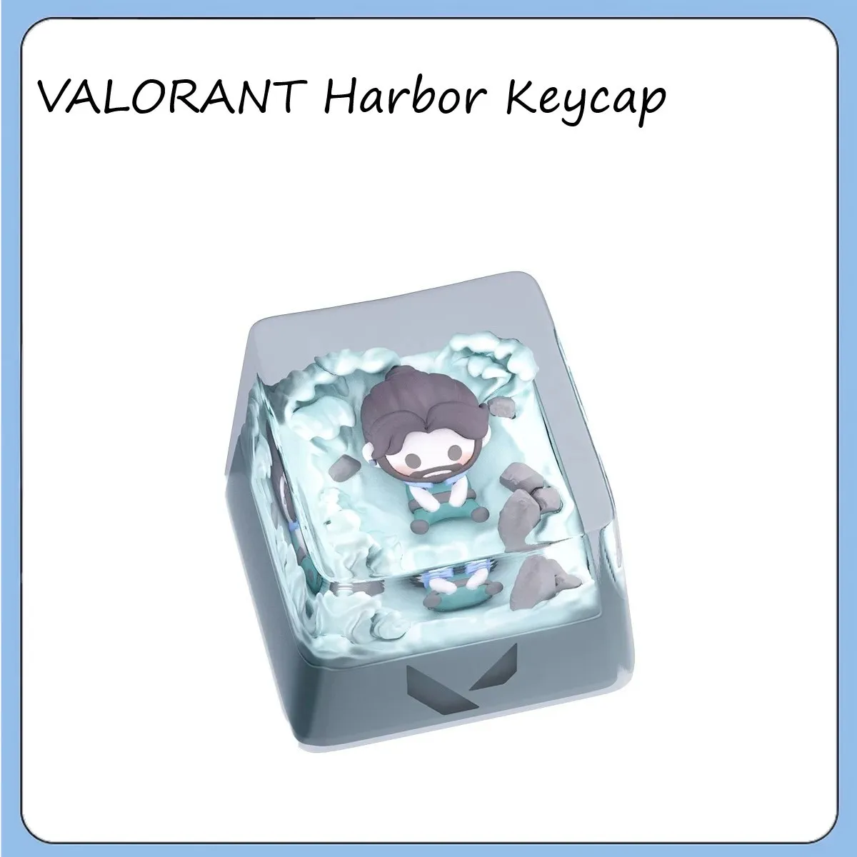 VALORANT Brimstone Clove Neon Jett Sage Keycap Sitting Figure DIY Backlit Keycap Classic Gaming Anime Personalized Gift