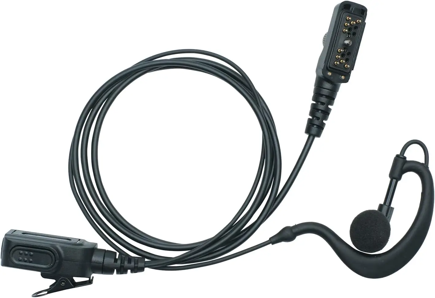 PD780 Earpiece Headset with PTT Mic for HYT Hytera PD782 PD702 PD782G PD782I Walkie Talkie Two Way Radio