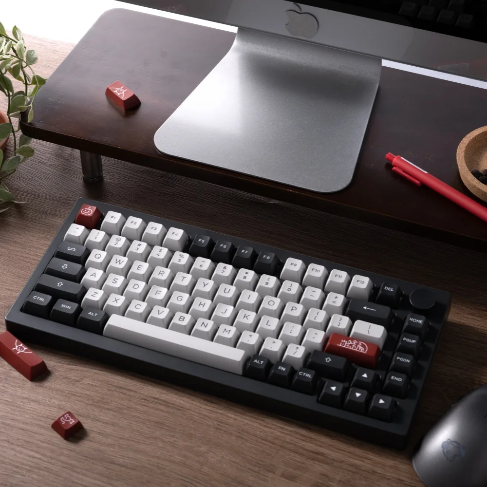 Akko 5075B Plus Dracula Castle 75% Mechanical Gaming Keyboard 3/5 Pin Hot Swap Three-Modes RGB 2.4GHz Wireless/USB Type-C/BT 5.0