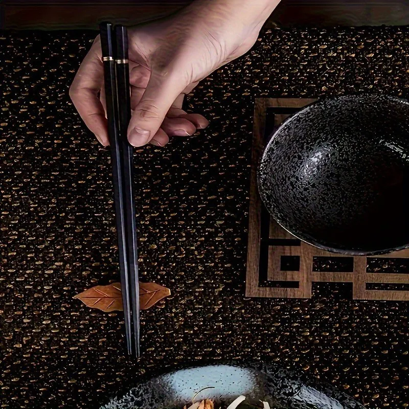 عيدان تناول الطعام المصنوعة من سبائك المنزل والفنادق - مادة الألياف الزجاجية، صلابة عالية ومتانة جيدة، متينة للمطاعم