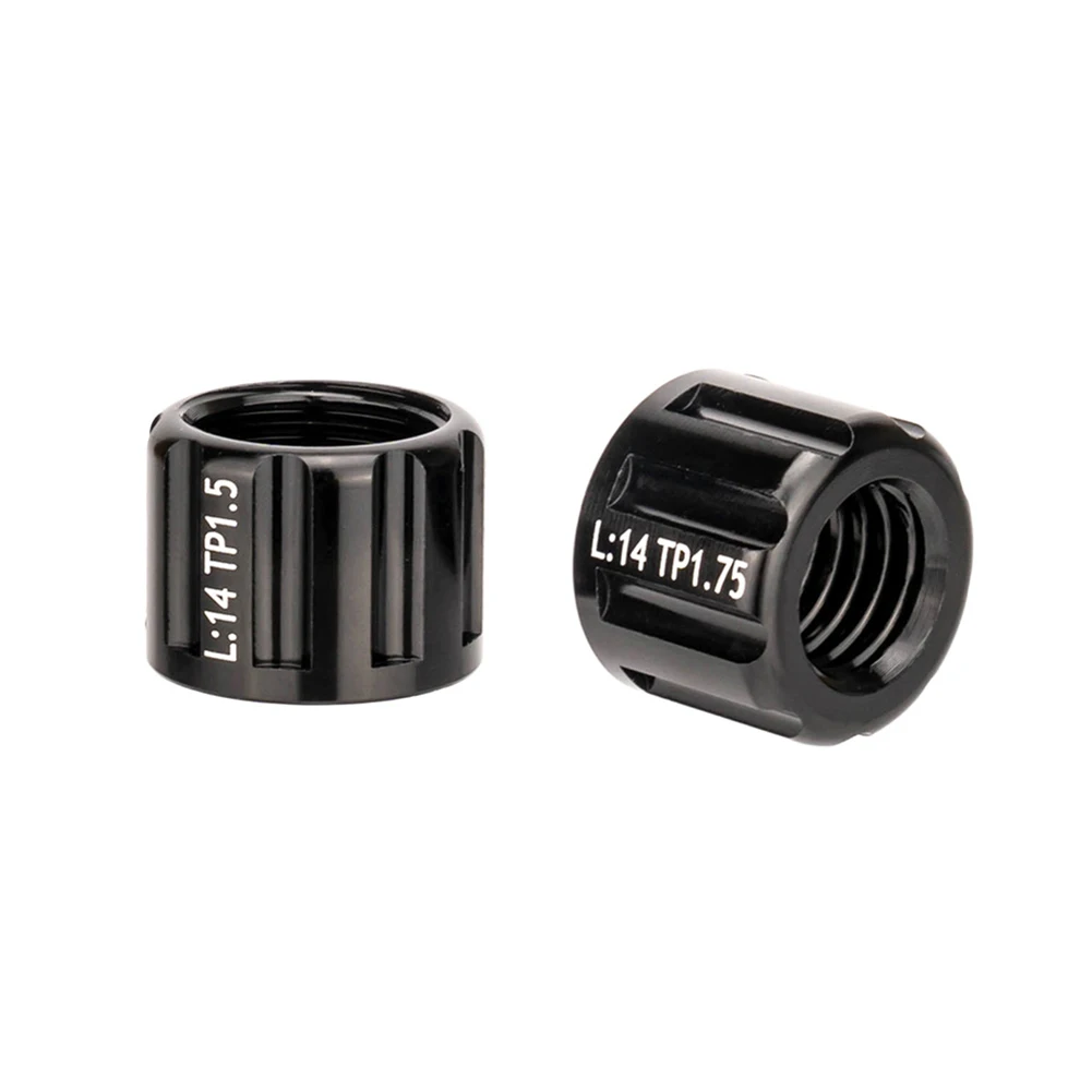 

Hot New Bicycle Thru Axle Nut Hubs Shaft Cap Accessories Aluminum Alloy Bicycle Bike Accessories Black Road Bike