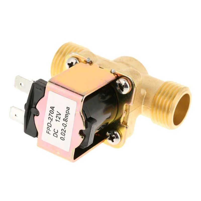 

DC12V Solenoid for Valve Solid Brass Normally Closed Electric Solenoid fo Drosphip