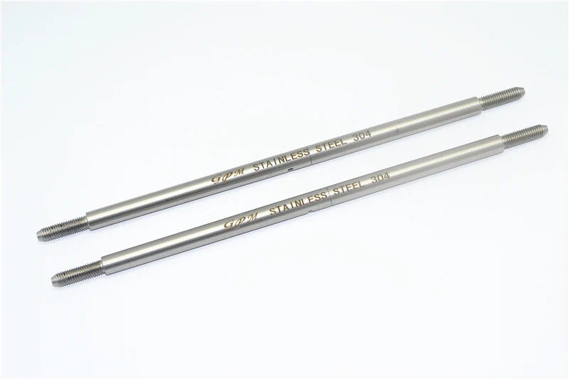 Tendeur supérieur réglable arrière en acier inoxydable GPM (sans extrémités sphérique) pour TRAXXAS, livraison rapide et sans souci après-vente