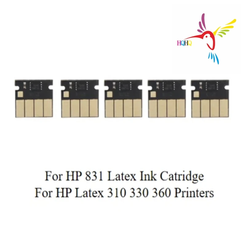 Imagem -03 - One Time Chip Compatível com Impressora de Látex hp Venda Quente 831 310 315 330 335 360 365 370 375 560 570