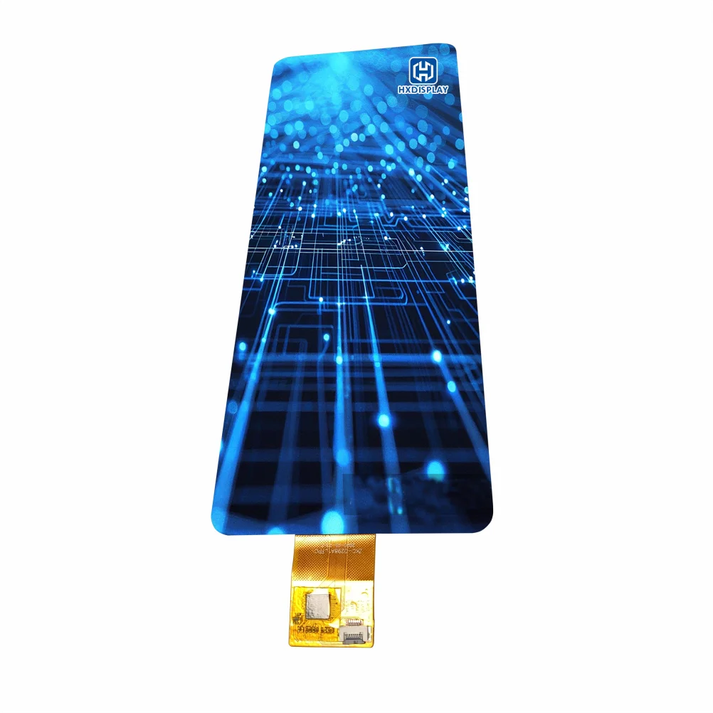عرض إعلاني 480x1280 6.75 ''IPS TFT شاشة LCD LVDS واجهة 6.75 بوصة وحدة لوحة CTP لوحة اللمس LED الخلفية #3