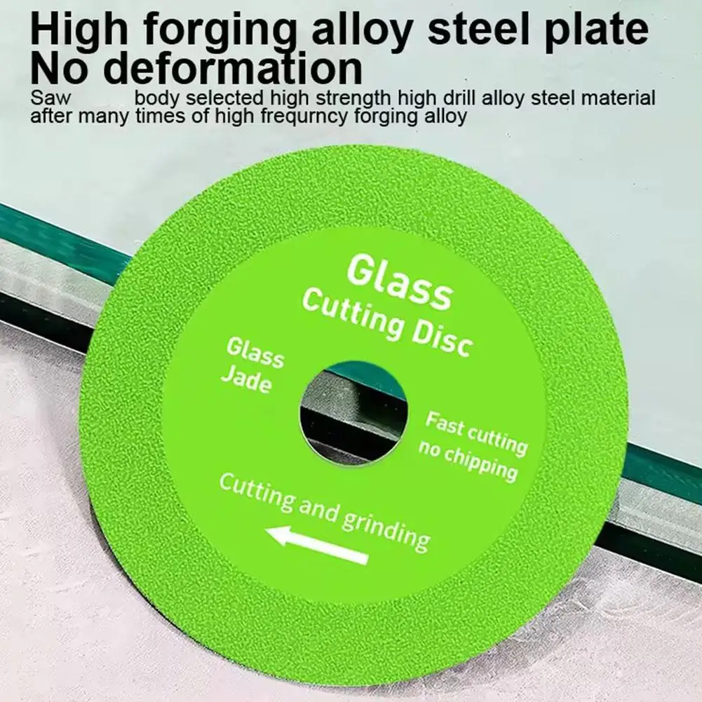 20mm Inner Hole Glass Cutting Disc Jade Crystal Wine Cutting Disk Bottles Grinding Chamfering Cutting Glass K8F9