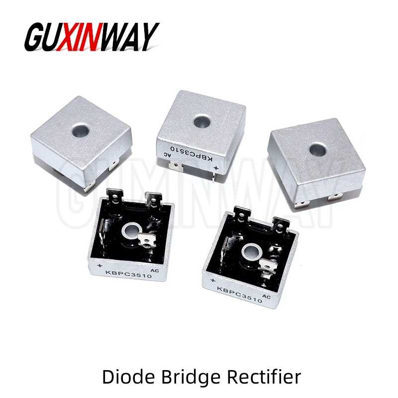 5pcs KBPC1510 KBPC2510 KBPC3510 KBPC5010 Diode Bridge Rectifier KBPC 15A 25A 35A 50A 1000V Rectifiers
