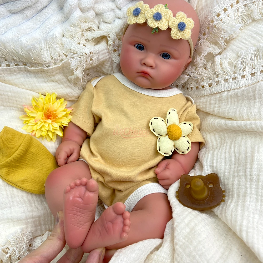 Lifelike 45cm Silicone Reborn  - Reborn Baby Doll Silicone Realistic 评论和价格