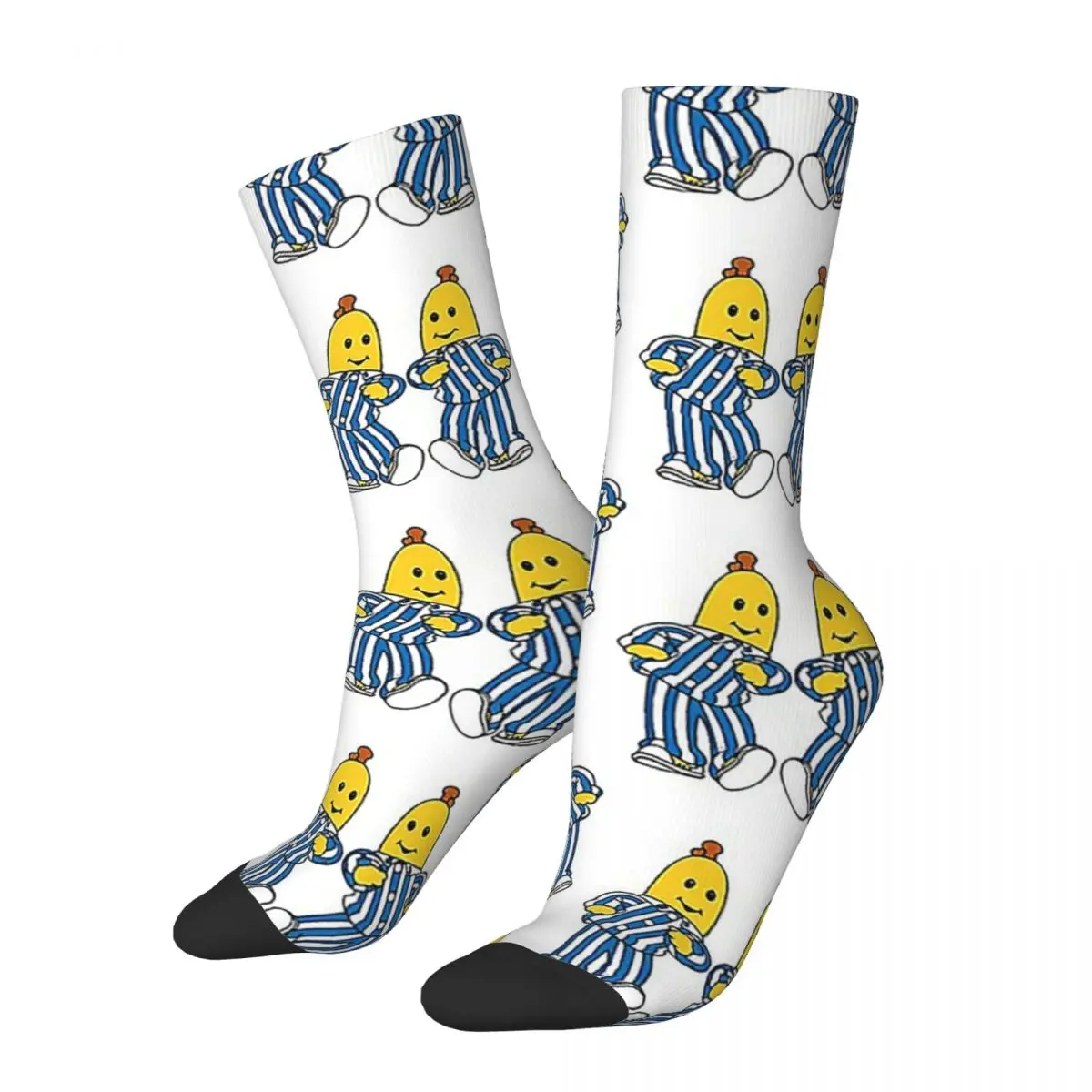 Bananas In Pyjamas Best Friend Socks Harajuku Sweat Absorbing Stockings All Season Long Socks Accessories Unisex Christmas Gifts