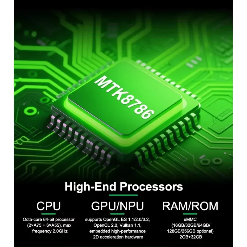for MTK8786 Octa Core Industrial IoT Mainboard Android 12 Edge Computing Motherboard PoE 4G LTE 3