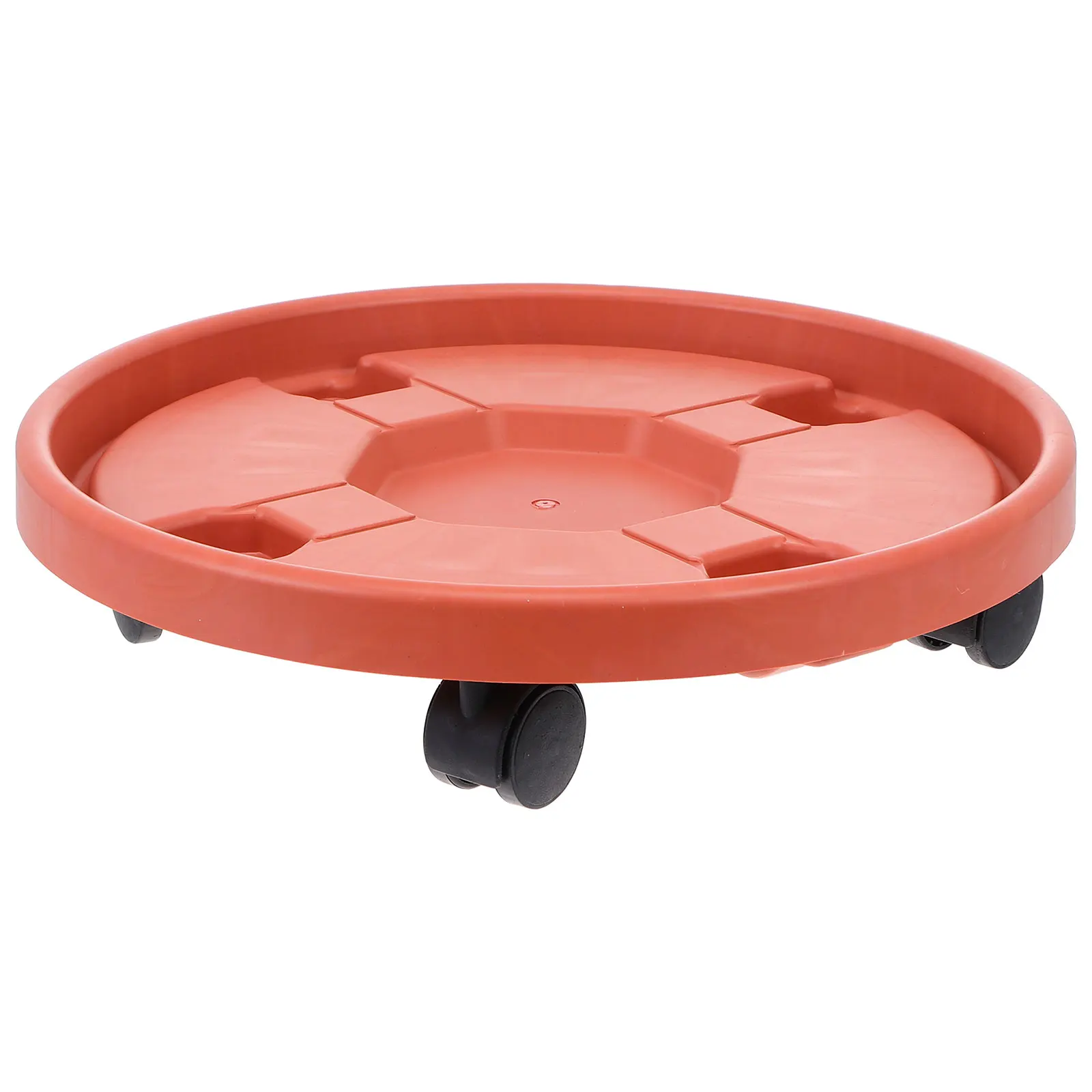 

Thickened Mobile Flower Pot Stand Large Capacity Durable Plant Tray Movable Vase Rack Universal Wheel Garden Supplies Easy Clean