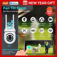 Tuya Smart 2,4G WiFi cámara interior seguridad del hogar inteligente Video vigilancia supprt Audio bidireccional movimiento móvil