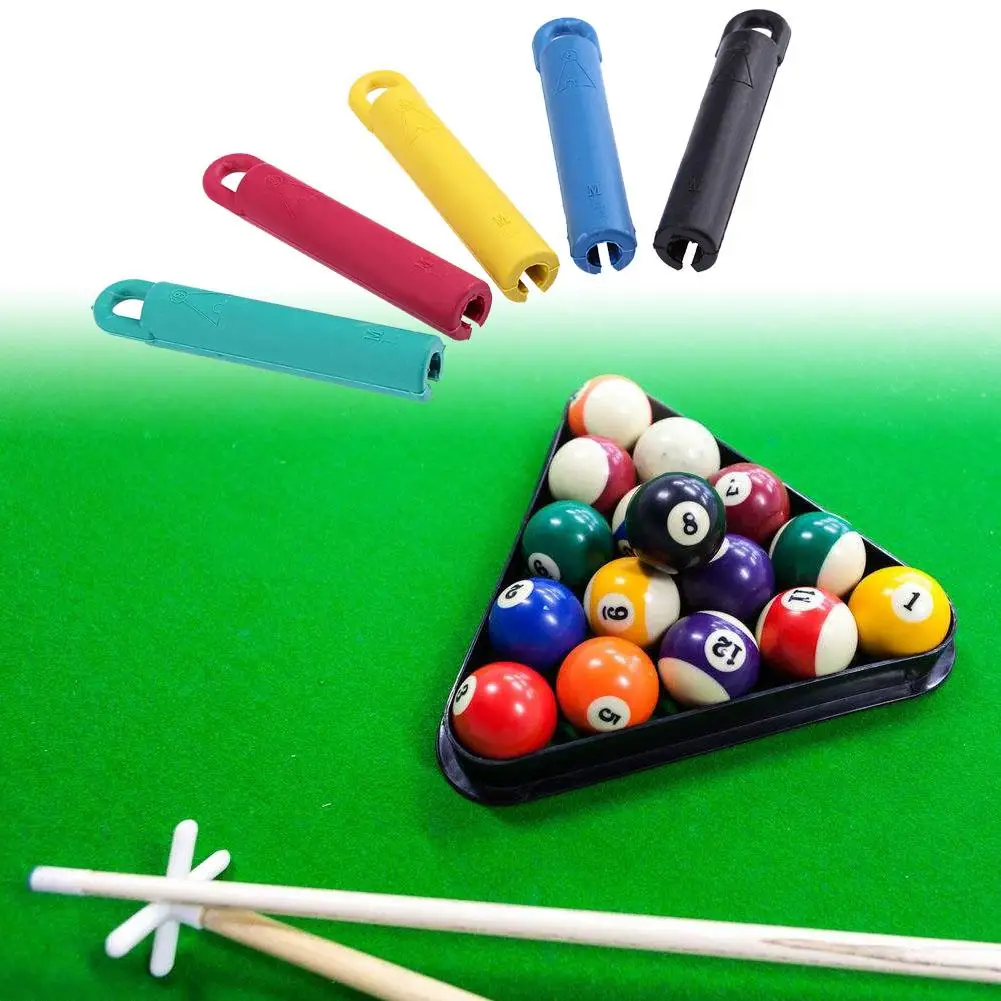 

5pcs Cue Hanging Rack Portable Rubber Billiard Rod Storage Clip Practical Anti Cue Deformation Tools Billiard Sports Accessories