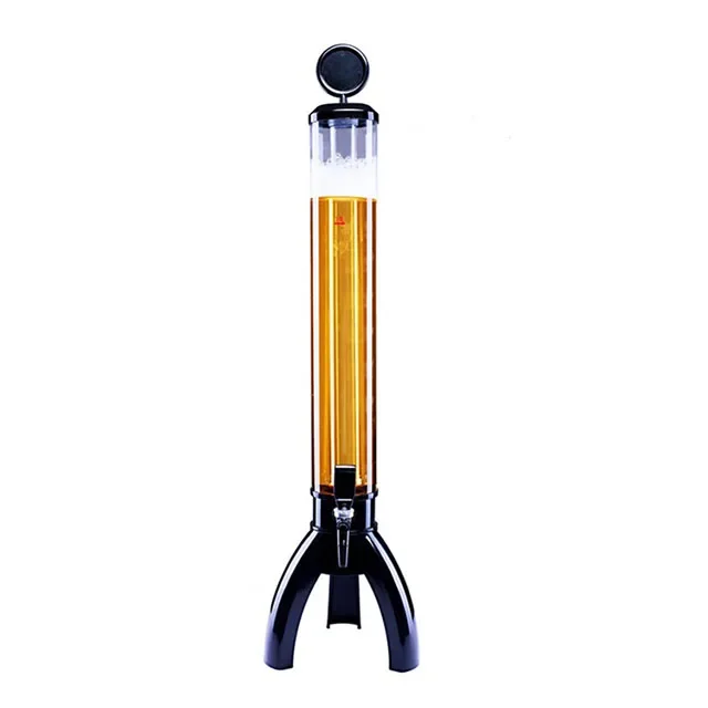 1.5L 2L 3L Mini Home Portable Cooler Bottoms Up Drink Draft Beer Tower Dispenser Tap Machine System With Ice Pipe