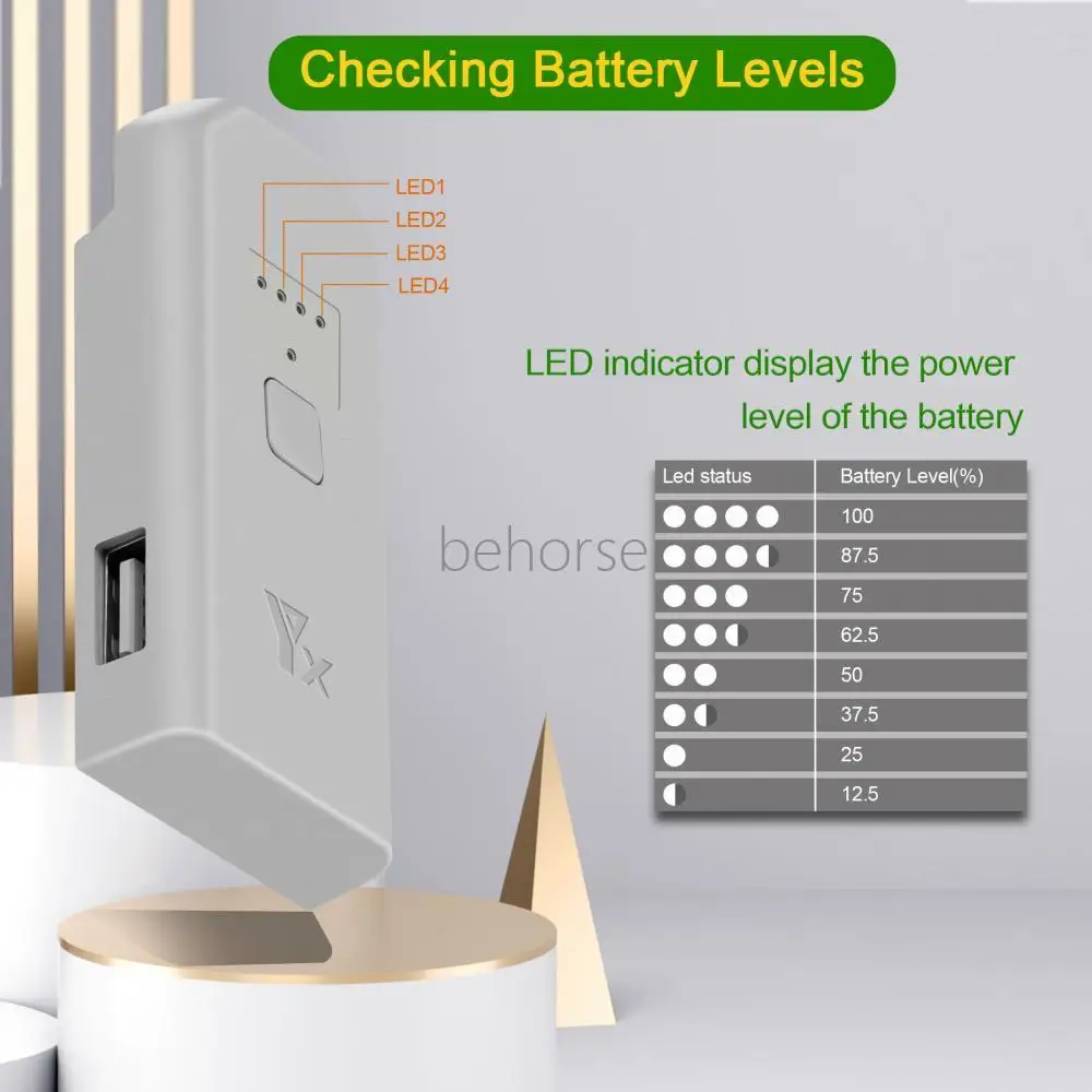 محور شحن بطارية الطائرة بدون طيار لـ DJI Neo باور بانك بتلر المحمولة بطاريات سريعة شحن لملحقات طائرة DJI Neo بدون طيار ﻿