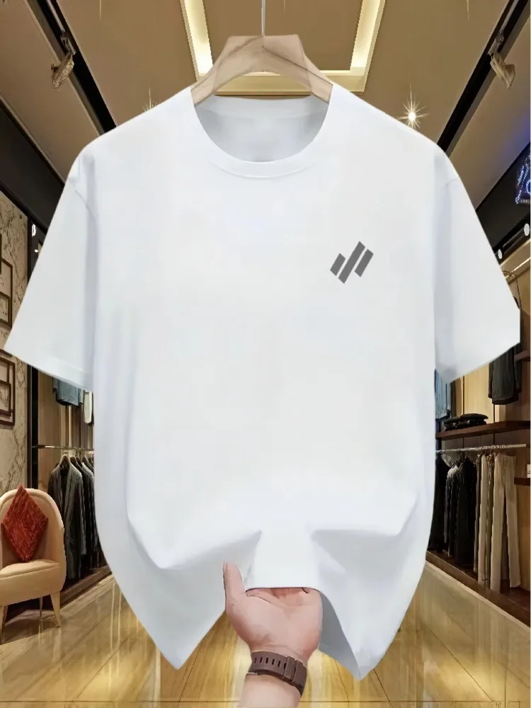 Men's and Women's Summer Pure Cotton Casual Loose Fashion Di