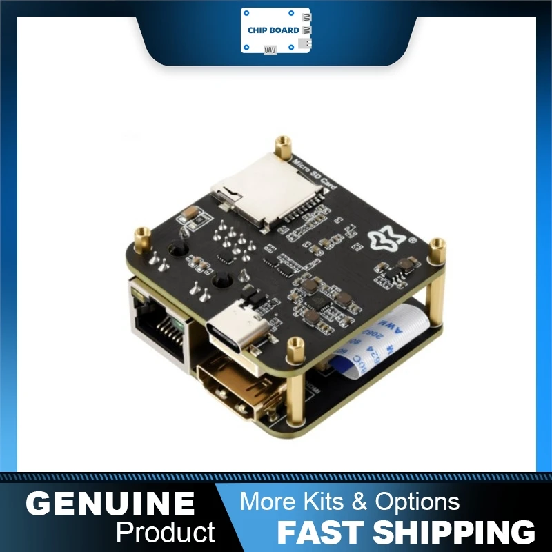 Waveshare Luckfox PicoKVM IP KVM Device 1080P HDMI Capture HID Keyboard Mouse Remote Management Control System Module Unit