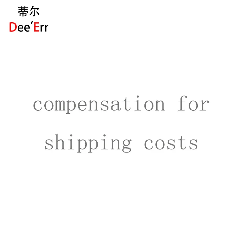 Dee'Err 0.1 dollars compensation for shipping costs