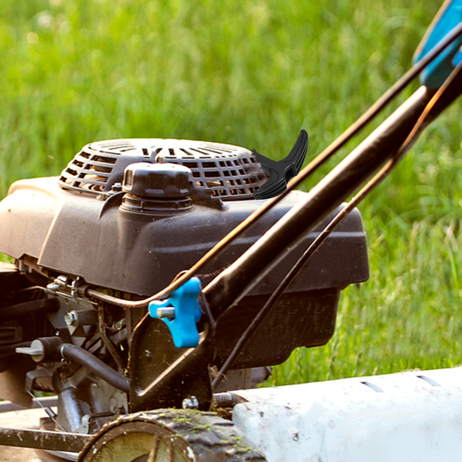 6-teiliger Rasenmäher-Startergriff, Griff, Ersatz, Kordelzug, Assist, Rohr, Abs, Generator, Zugschrauben, Knöpfe, Mutter