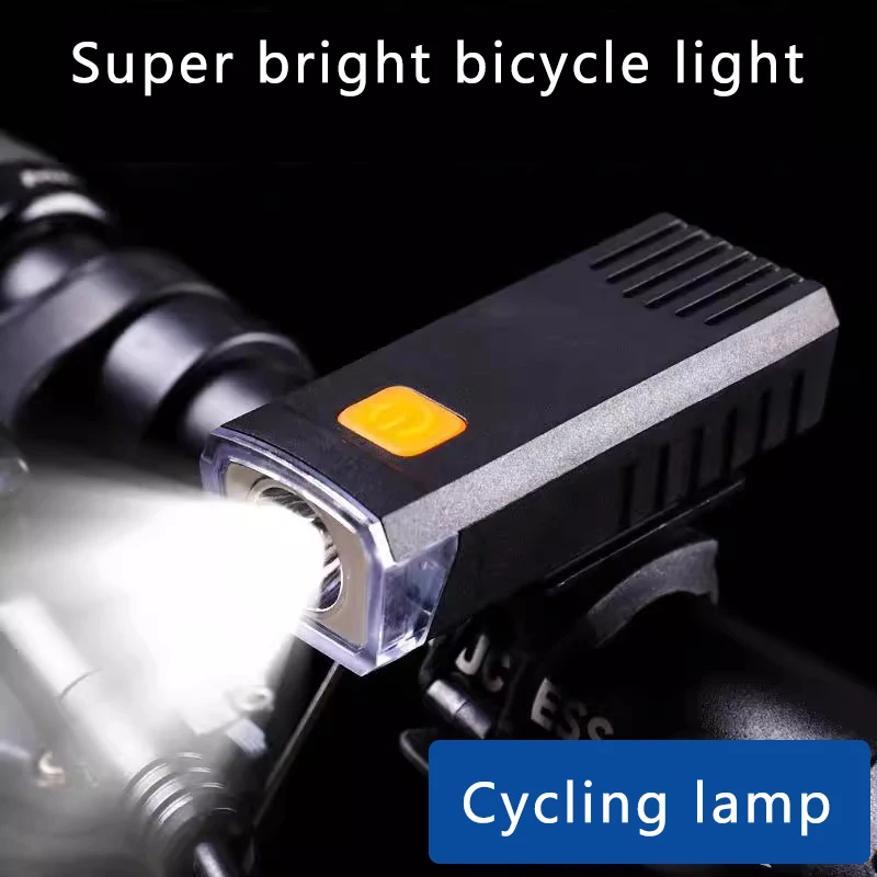 مصباح أمامي لركوب الدراجات الليلية من بارما مع ضوء قوي، قابل لإعادة الشحن، شحن الدراجة الجبلية، مصباح الدراجة الجبلية المقاوم للماء #5
