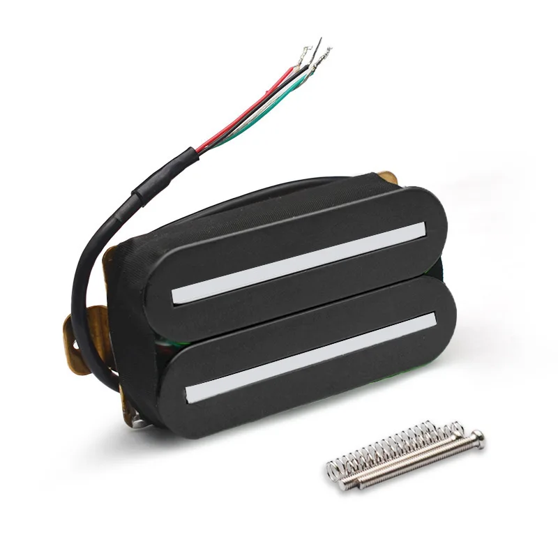 

Dual Rail Electric Guitar Pickup Black Neck Humbucker Coil Split Single Coil Mode Upgrade Guitar Pickup Instrument Parts