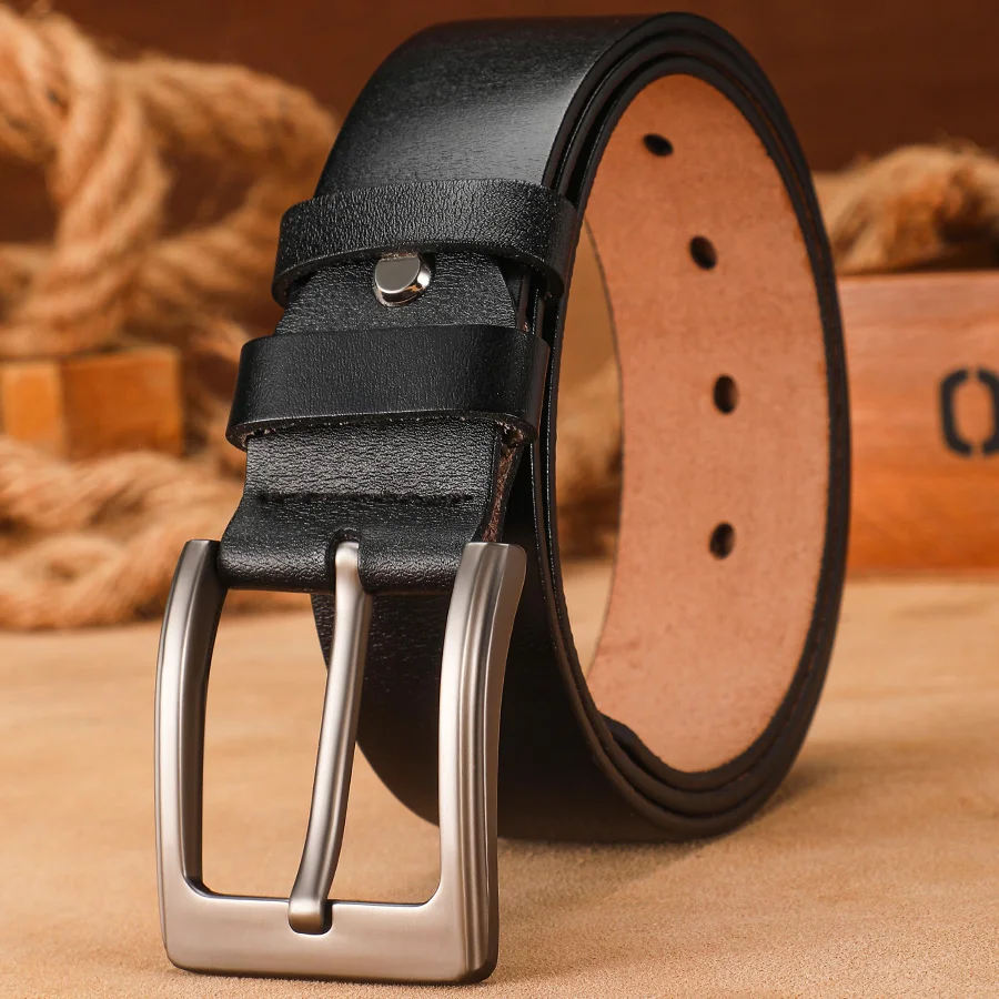 

Men's Retro Western Adjustable Needle Buckle Belt Men's Belt Handmade Cowboy Style Ideal Birthday Gift Christmas Gift Meets Almo