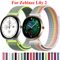 18mm Nylon Loop For Zeblaze Lily 2 Smartwatch Sport Wristband For Huawei Watch 5 GT5 Pro 42mm/GT4 5 41mm/Xiaomi S4 41MM Strap