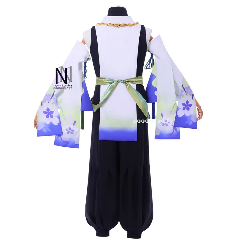 لعبة Onmyoji التأثيرية الساخنة لحفلة الهالوين لعب الأدوار الجديدة أزياء هانا المثيرة ملابس أنيمي للكبار الرجال والنساء بدلة كوميك كون