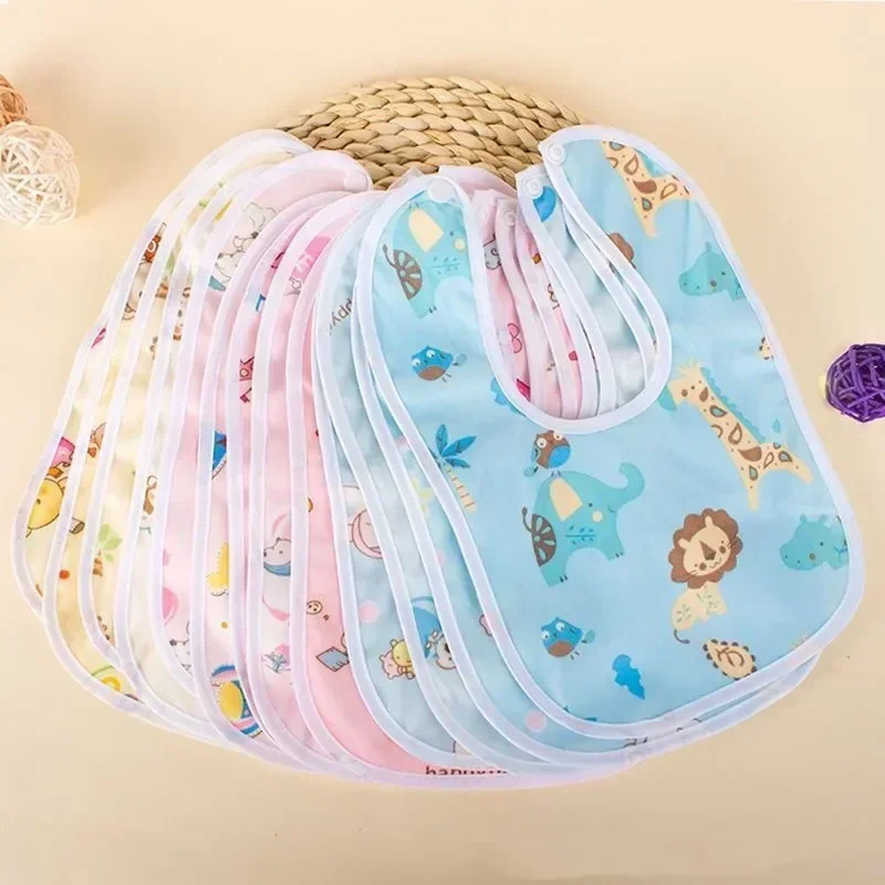

3PCS Baby Bibs Cotton Waterproof Feeding Clothes Protection Scarf for Kids Toddlers Newborns Boys Girls Accessories