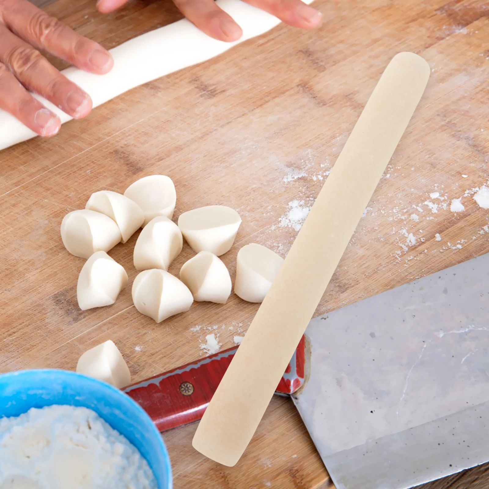 

Stone Rolling Pin Dough Marble Icing Baking Hand Household Decorative Non Stick