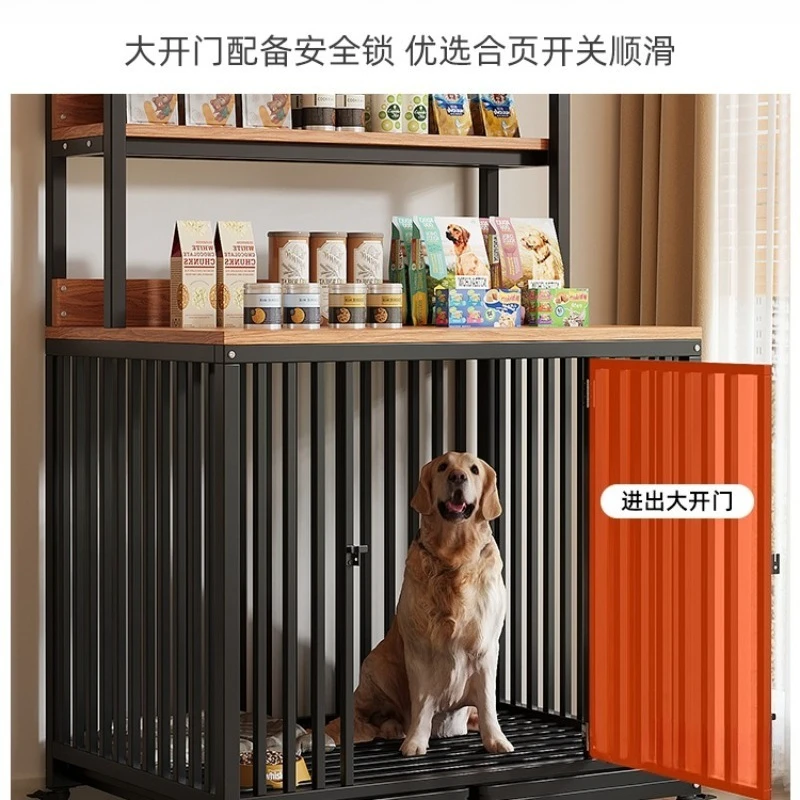 Household indoor and outdoor pet cage, golden retriever dog house dog enclosure