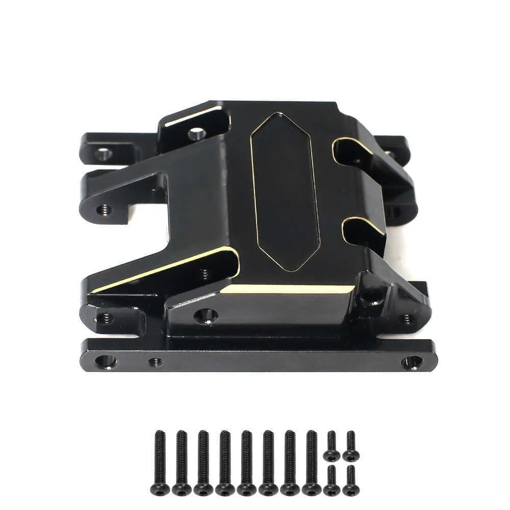 Messing Unterfahrschutz Getriebehalterung Mitte Getriebesockel für TRX4-M 1/18 RC Crawler Car Upgrade Teile Zubehör