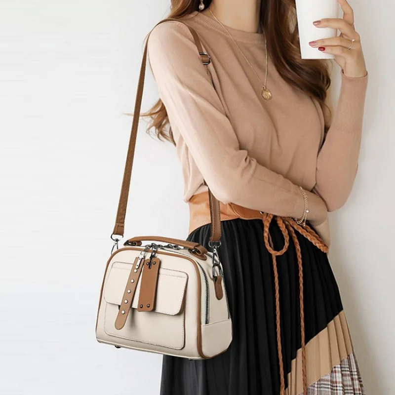 

Fashionable Women's Tote Bag Crafted From Fine Leather Featuring Famous Designer Inspired And Casual Vintage Look ​
