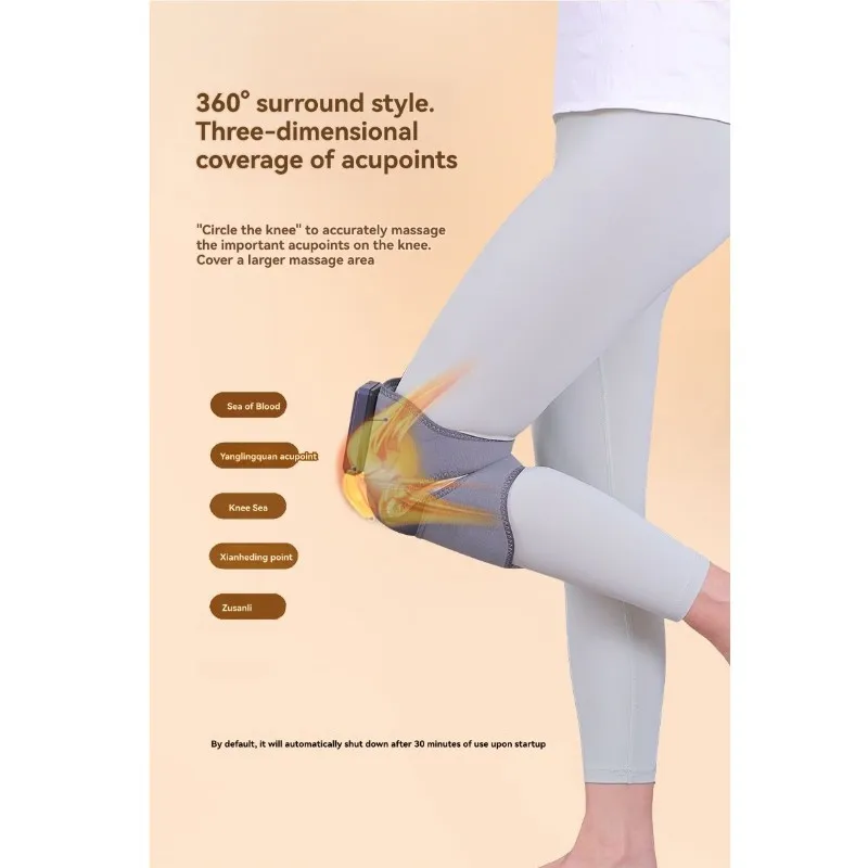 【ESSENTIALS】Rodilleras eléctricas para terapia de calentamiento y alivio del dolor articular, autocalentables para piernas frías y con función de masaje de rodillas