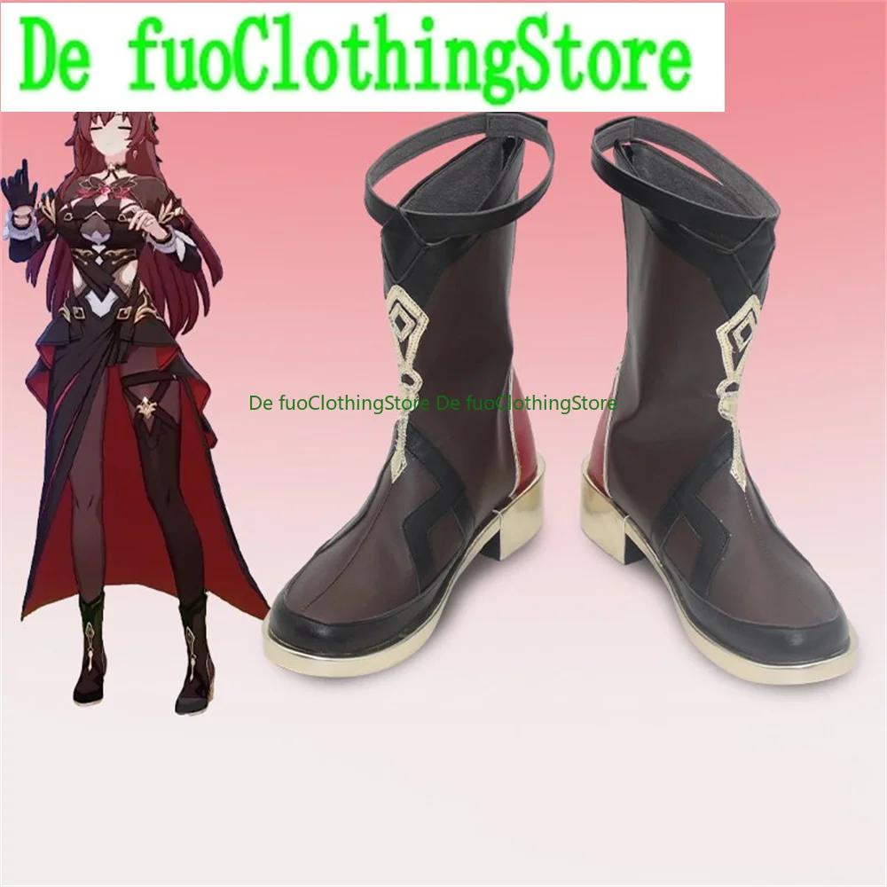 Eden Honkai Impact 3rd Cosplay Shoes Boots Game Anime Carnival Party Halloween Chritmas DefuoClothing Shoes Store