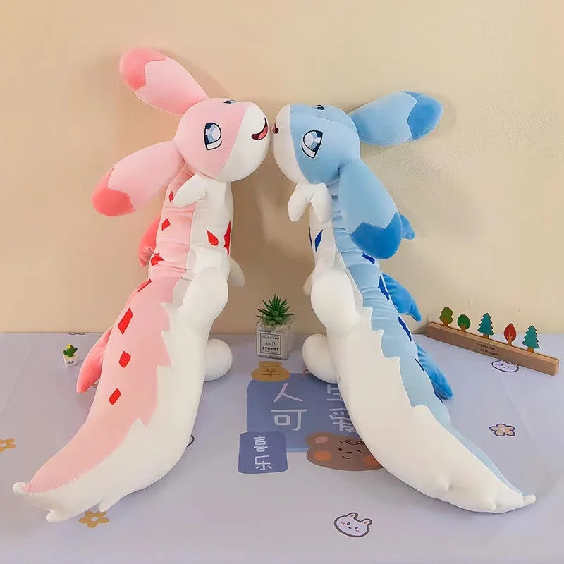 100cm Palworld Plush Chillet Plush Long Big Pillow Kawaii Sofa Soft Ornament Weasel Blue Dragon Cute Soft Stuffed GamePeripheral