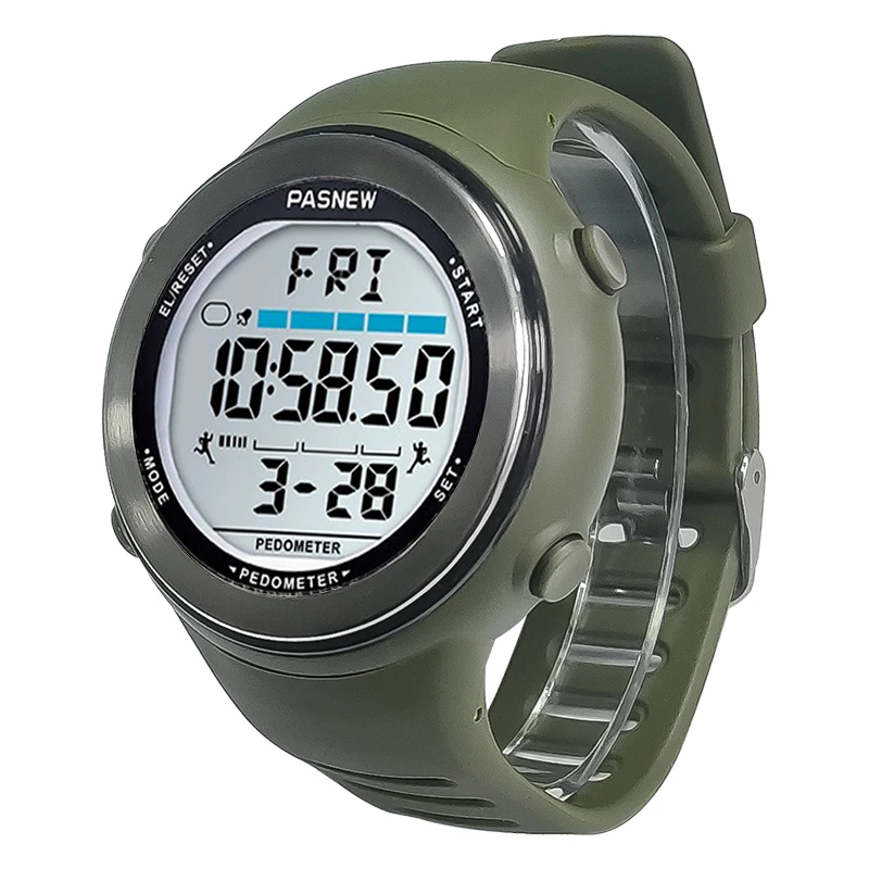 Waterproof Digital Watches for Men Pedometer Original Fashion Electronic Diver Hand Clock Boy Submersible Sport Wristwatch Male
