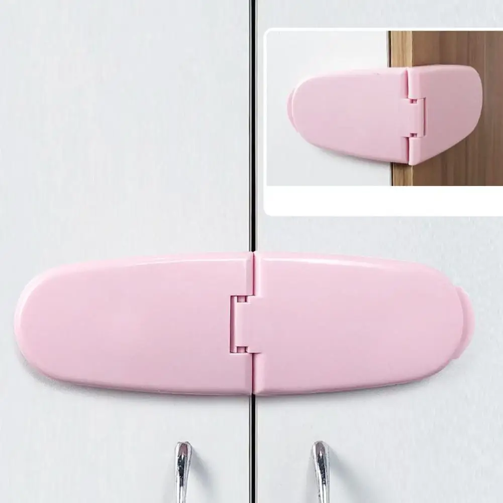 

Useful Drawer Lock Solid Color Baby Cabinet Lock Anti-drop Bedroom Door Avoid Mis-opening Safety Lock Anti-pinch Hand