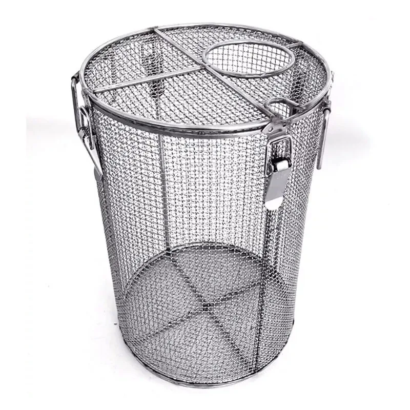 Big Stainless steel 304 submersible pump sewage pump protective cylinder cover fine mesh basket filter anti blocking mesh cage