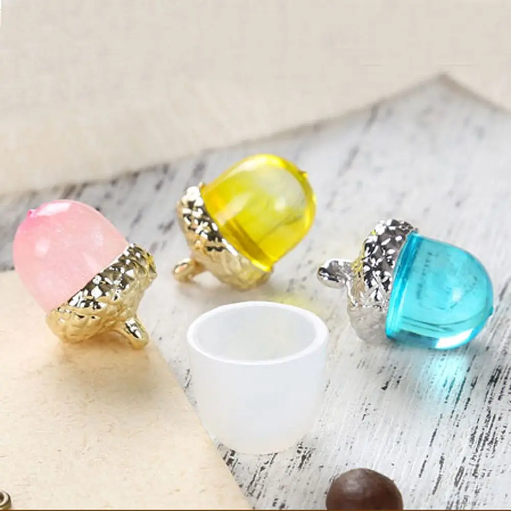 Gifts Holder Pendant Cap Necklace DIY Epoxy Jewelry accessory Jewelry Making Crafts Tools Silicone Mold view 2