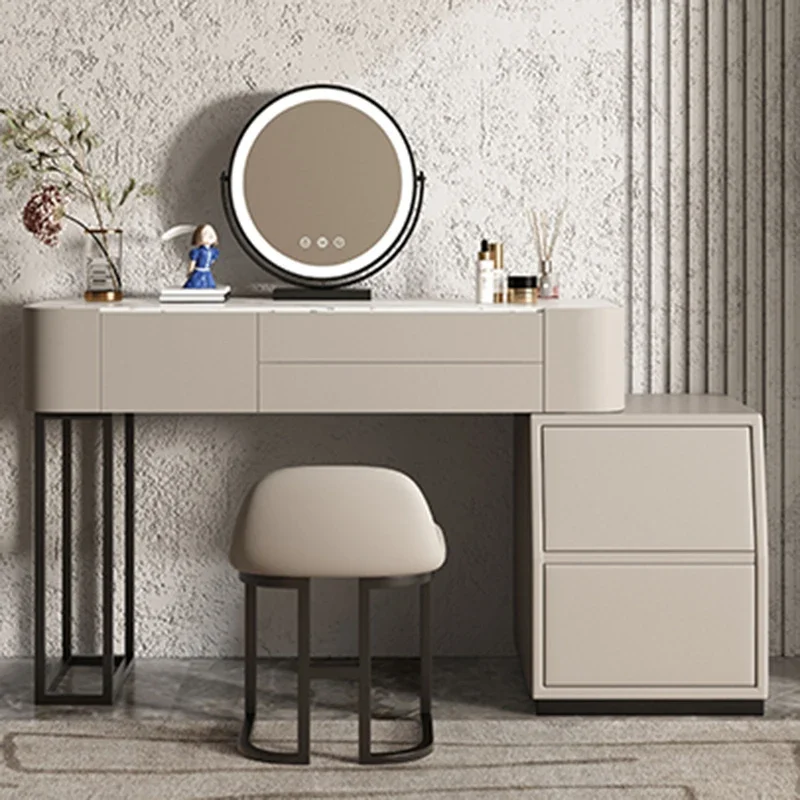 Night Stands Table Makeup Toilets Deals Nightstand Dressing Dresser Luxury Comfortable Toilette Trucco Home Furniture Set