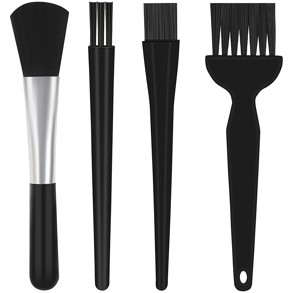 4 adet antistatik fırça seti, çok antistatik fırça klavye bilgisayar temizleyici fırça, Laptop klavye için devre