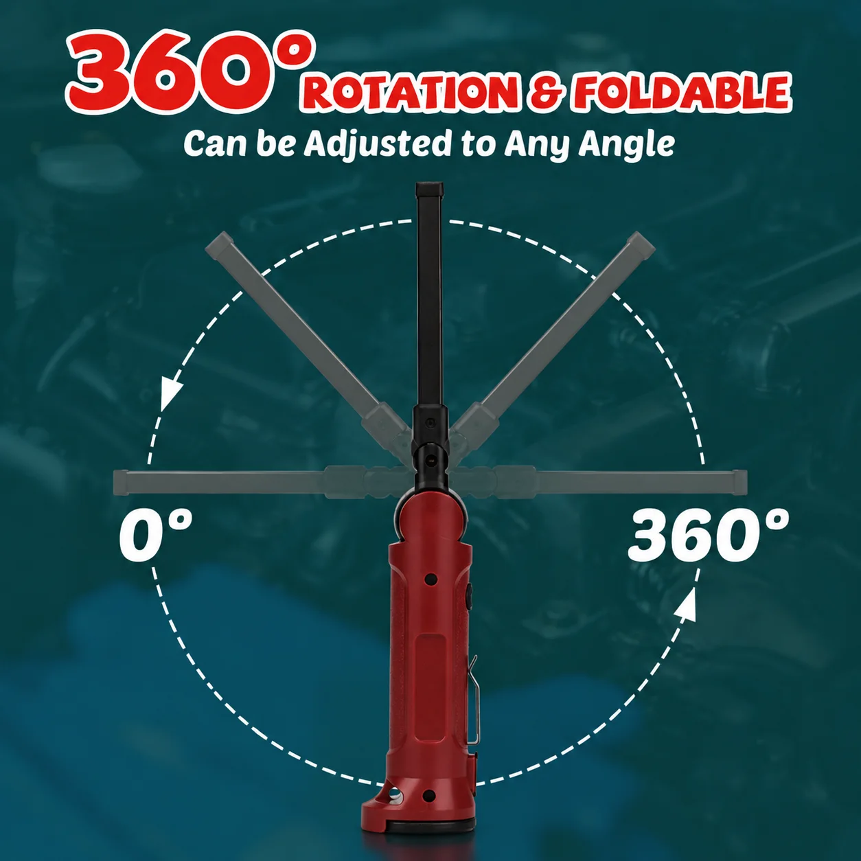 COB LED Work Light Dual-axis 1 - Car Led Light recension och pris