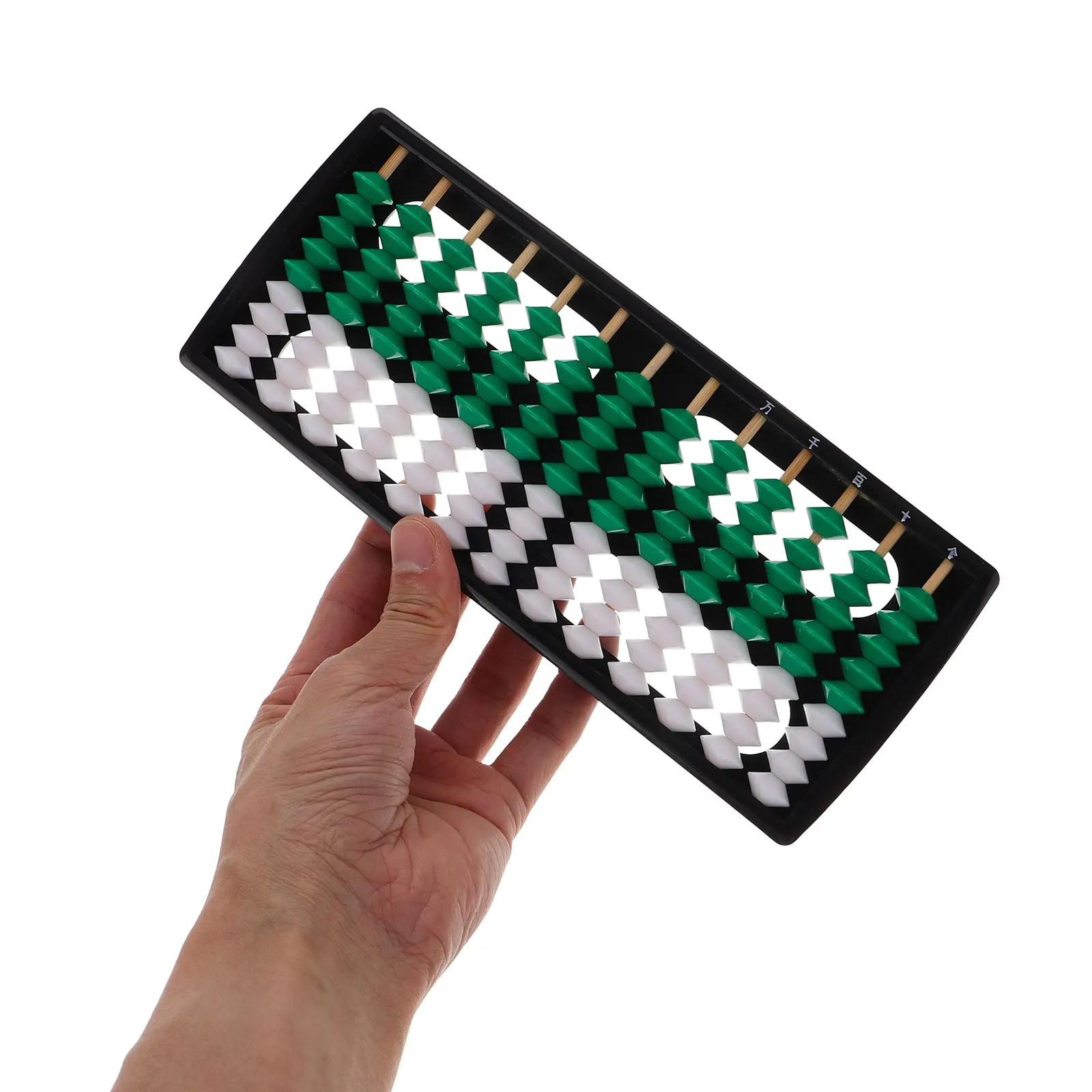 Nine Bead Abacus Kit Plastic Math Toy Kids School Arithmetic Learning Tool Vintage Column Abacus Educational Aid Toddler Brain