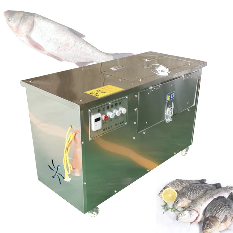 High Speed Automatic Electric Fish Cleaning Machine Fish Scale Processing Machine Fish Scale Remover Machine