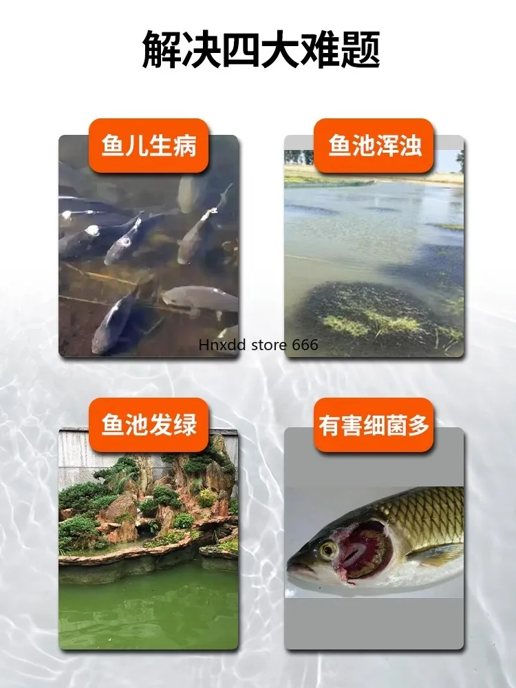 Fish pond filter water circulation system purification fish pond equipment image 5