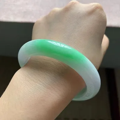 

Zheru Jewelry Natural Myanmar Jade 54mm-62mm bracelet exquisite princess bracelet send girlfriend send mom