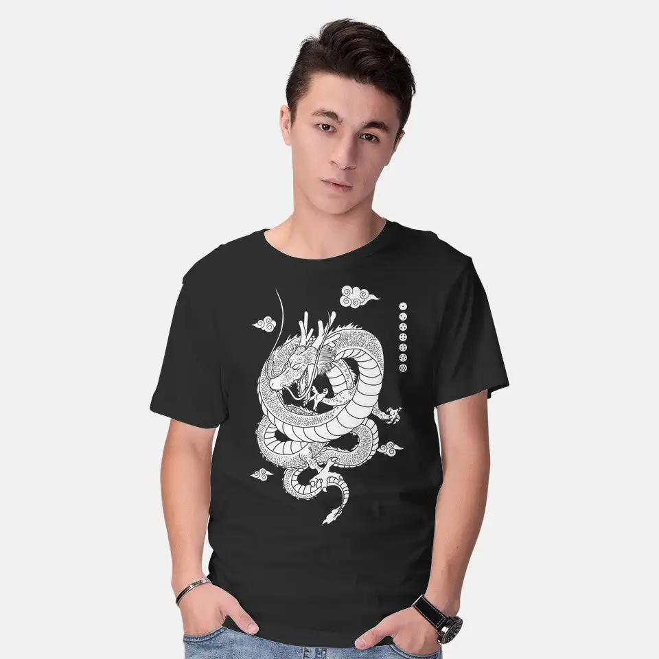 Shenlong Unisex T-shirts for Man Woman Short Summer Tees Casual Cotton New Arrival Fashions Couple's Cloths